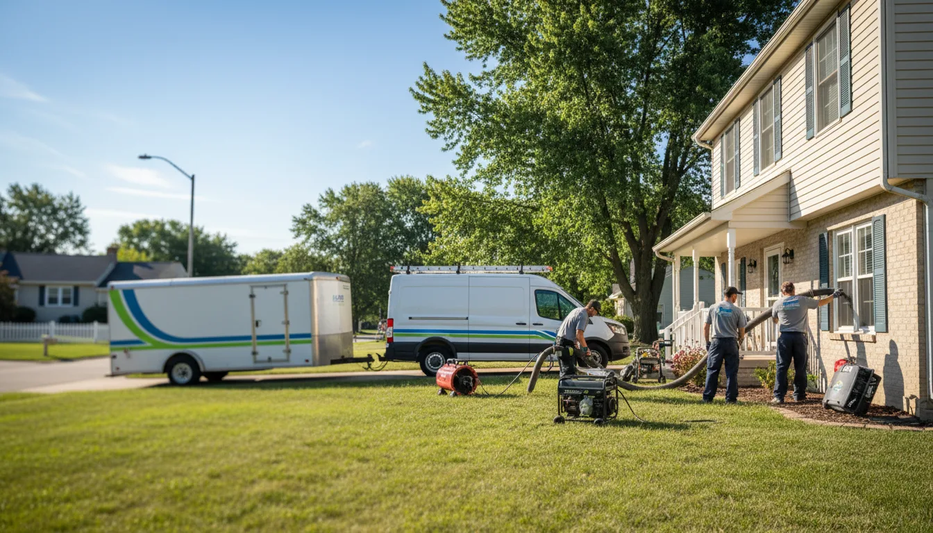 Flooded Basement Restoration And Cleanup With Repair in Barnstead, NH near me